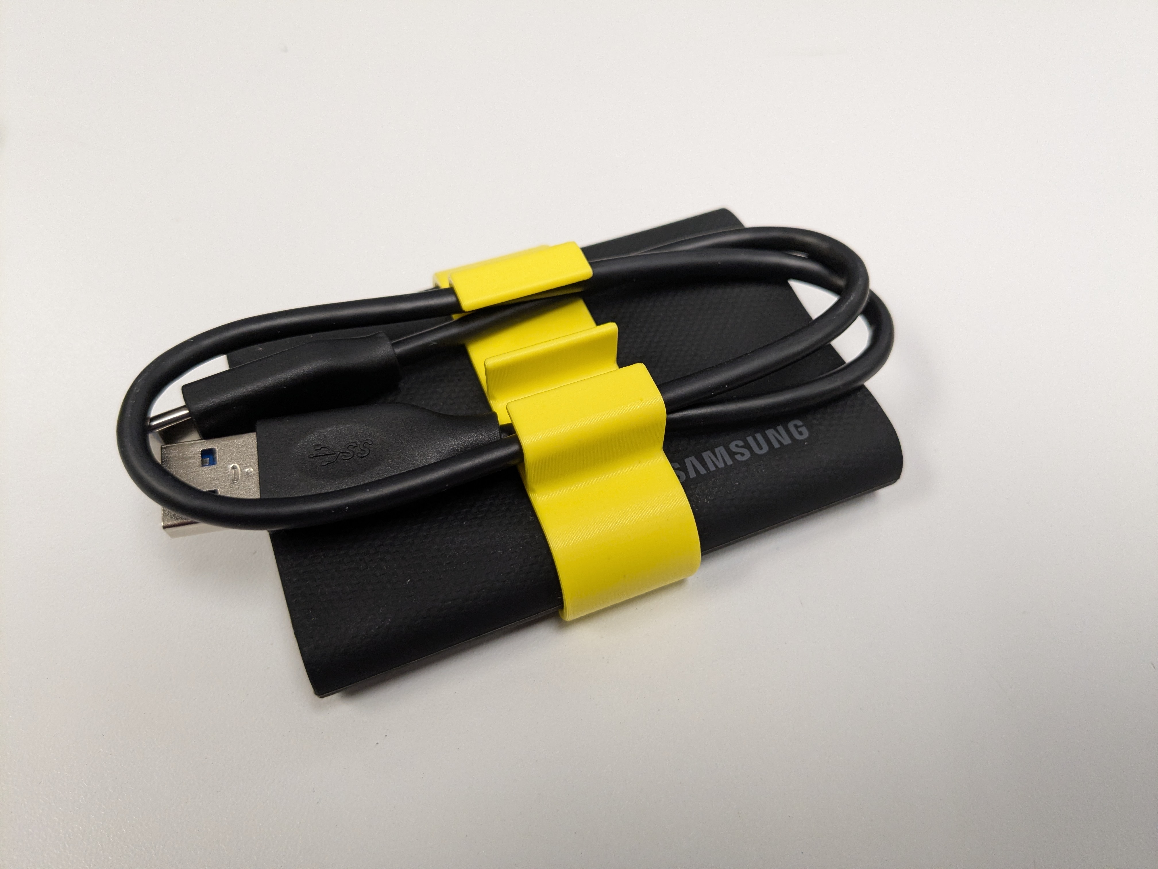 Samsung T9 SSD cable holder