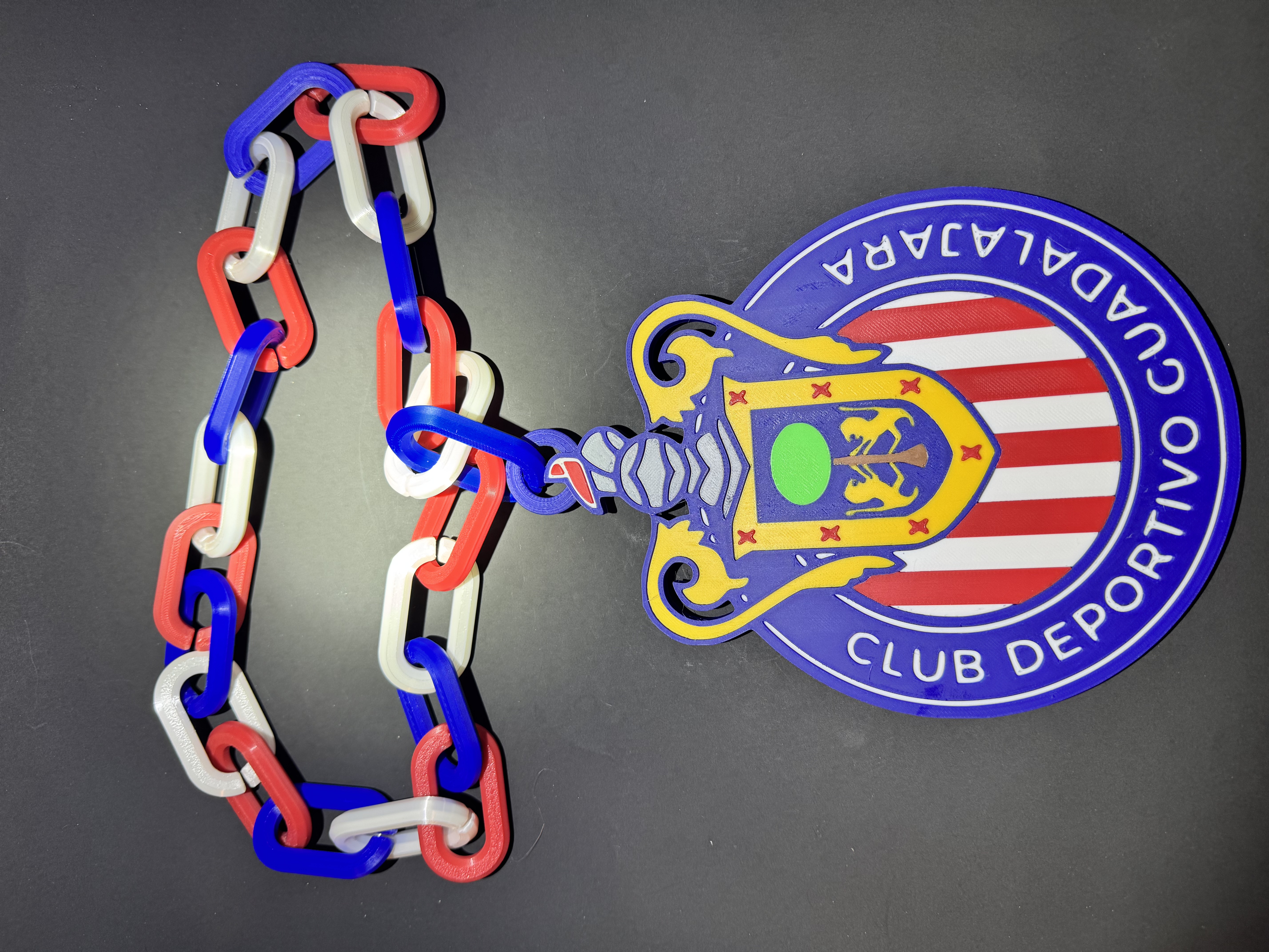 Chivas Guadalajara collar extra grande / hype chain