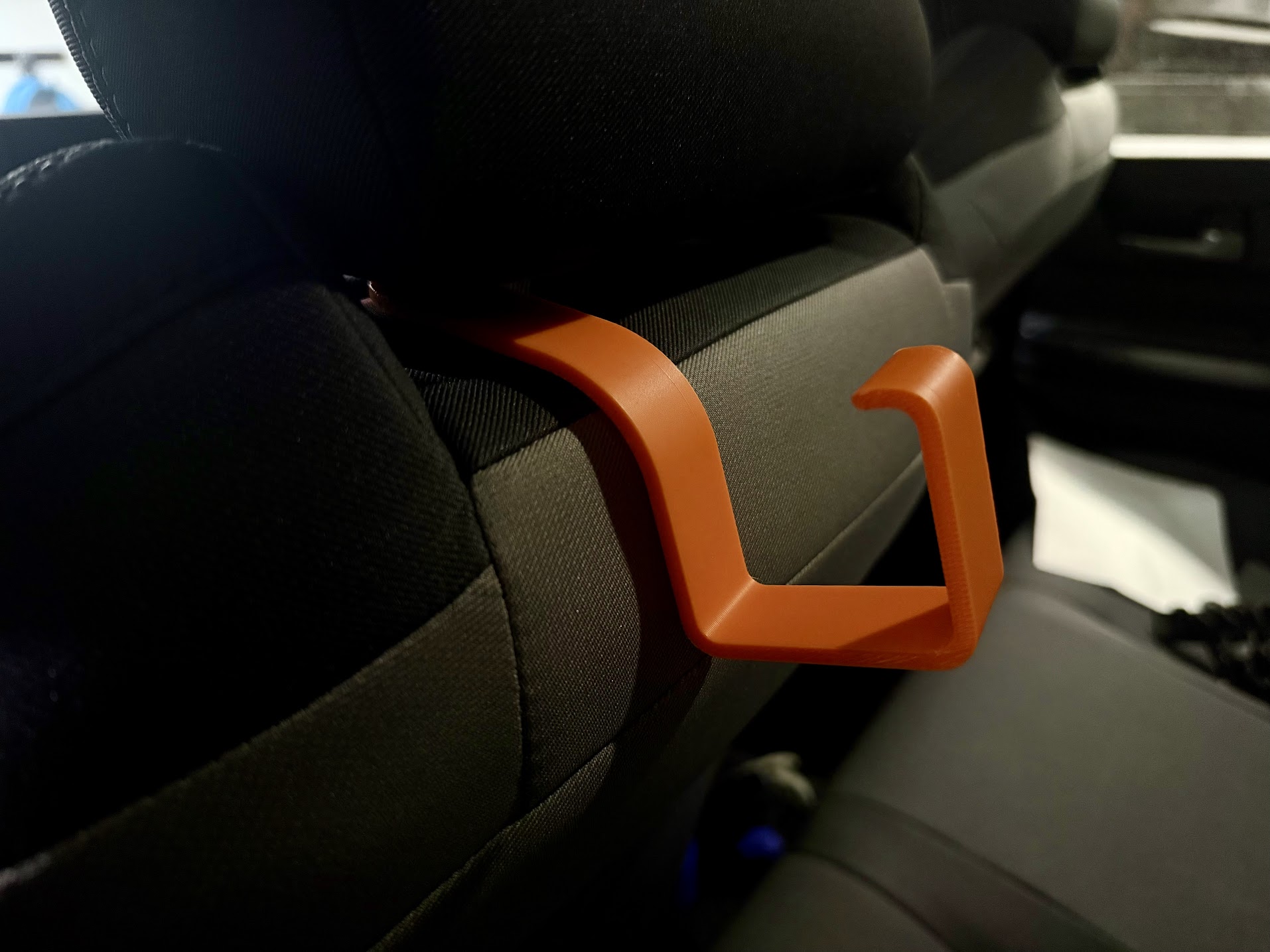 2024+ 4th Gen Tacoma Hard Hat Bag Hanger Rear Seat Hook