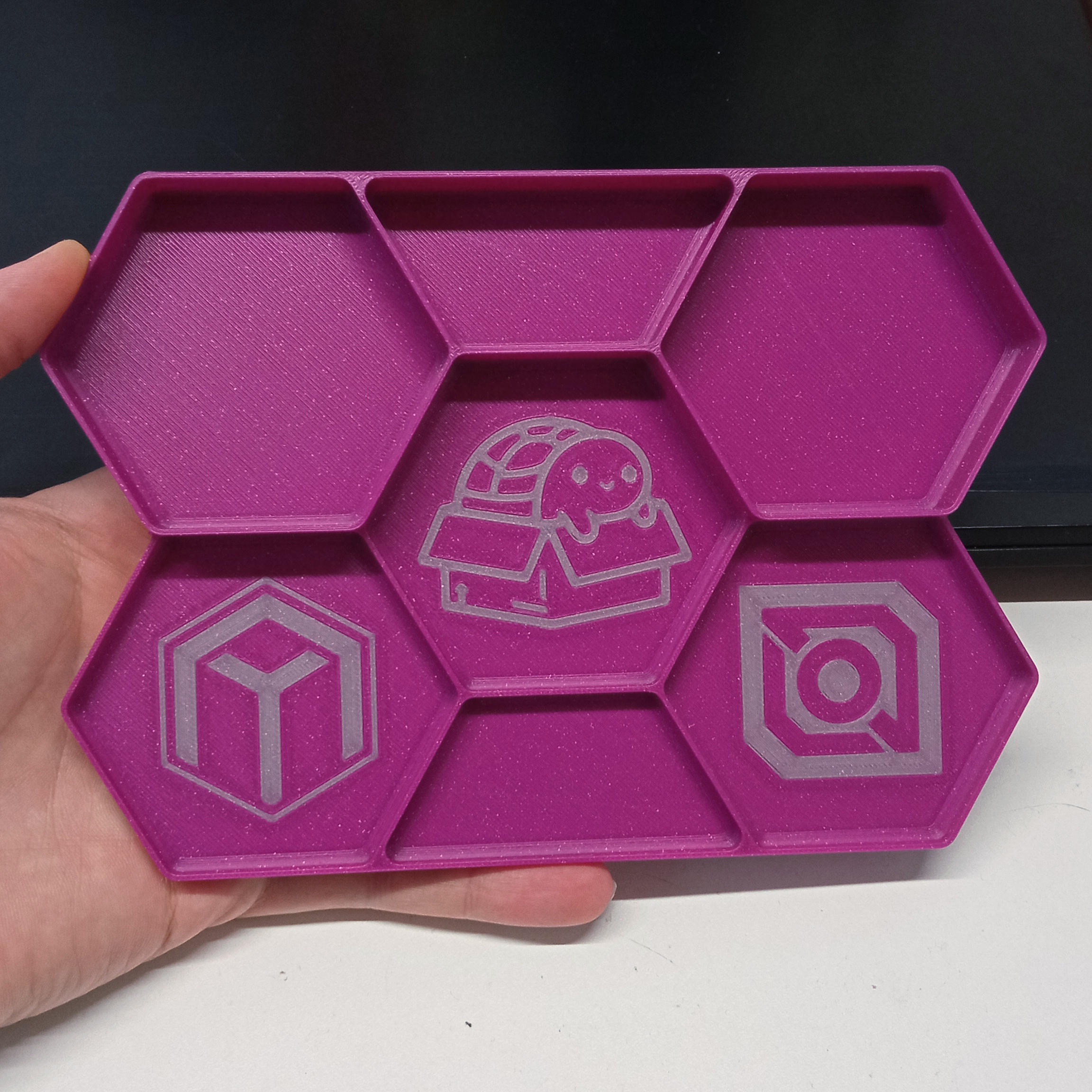 BoxTurtle Hexagon Parts Tray