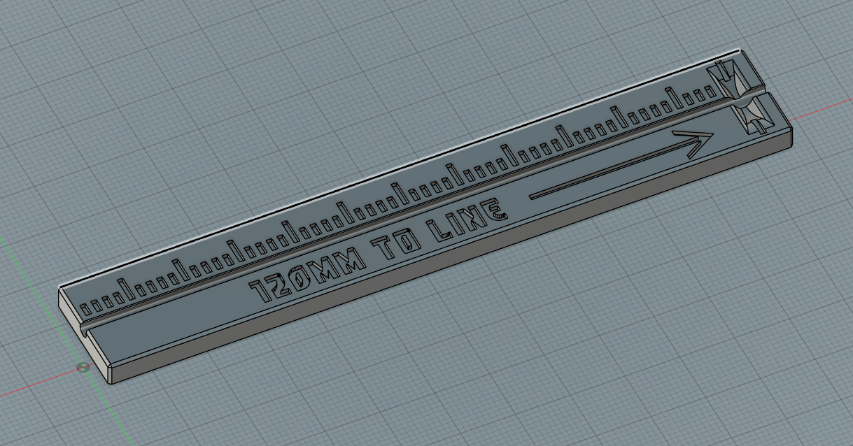 120mm Filament Marking Tool