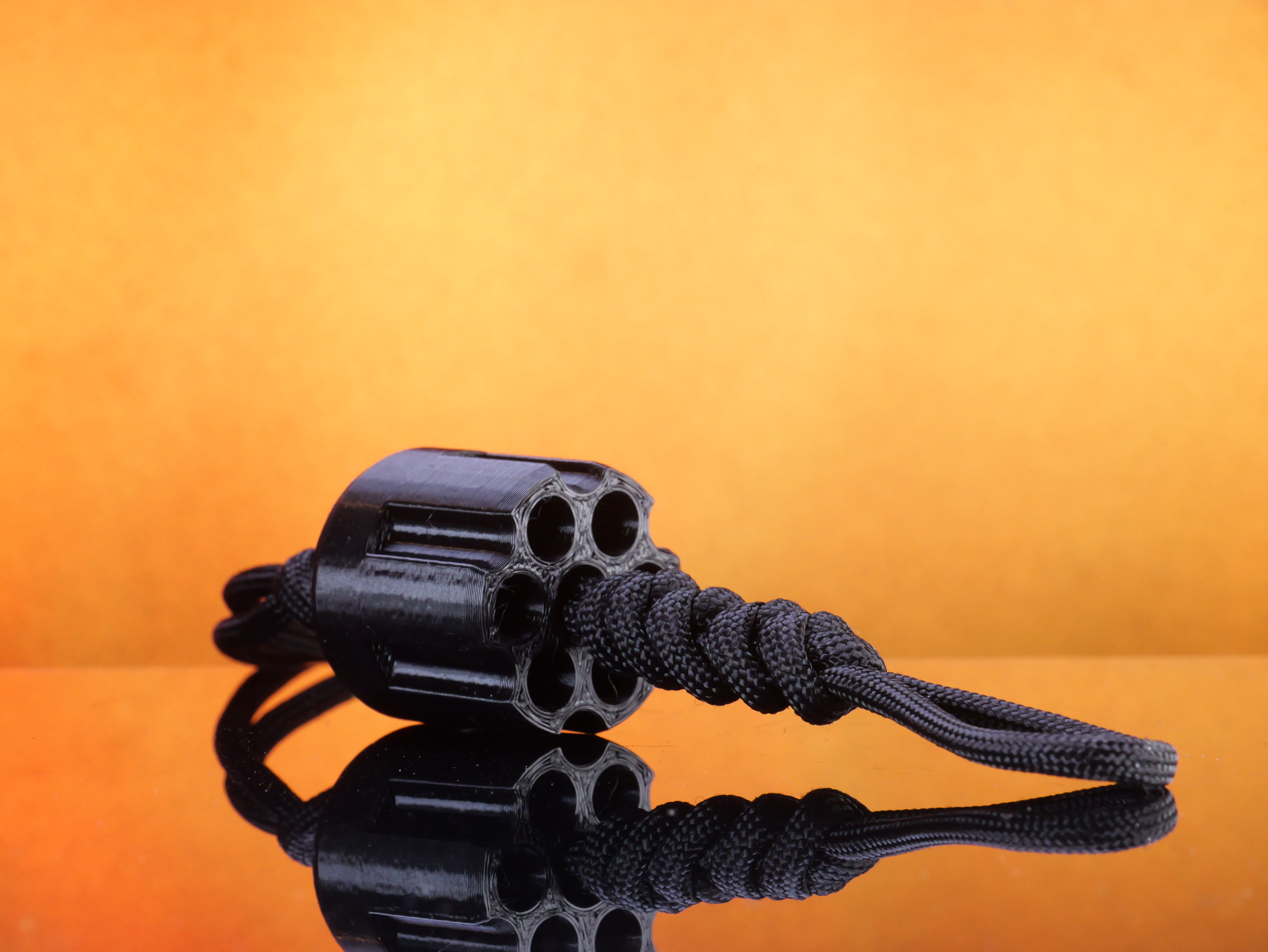 Revolver Spinner Paracord Bead