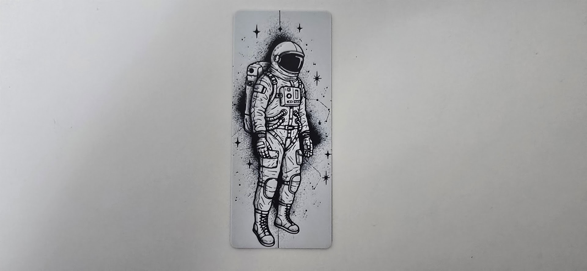 Deep Space Astronaut Bookmark