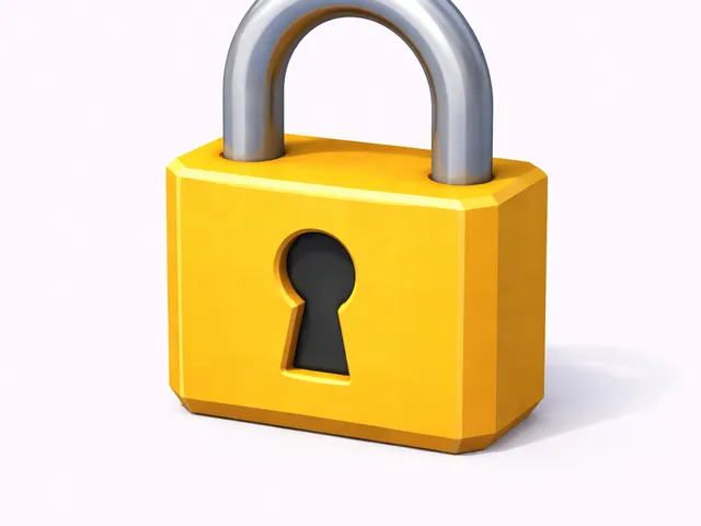 Low Poly Padlock