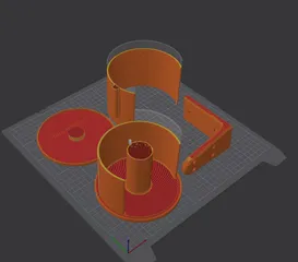 Cat (Pet) proof toilet paper roll holder bigger 130mm