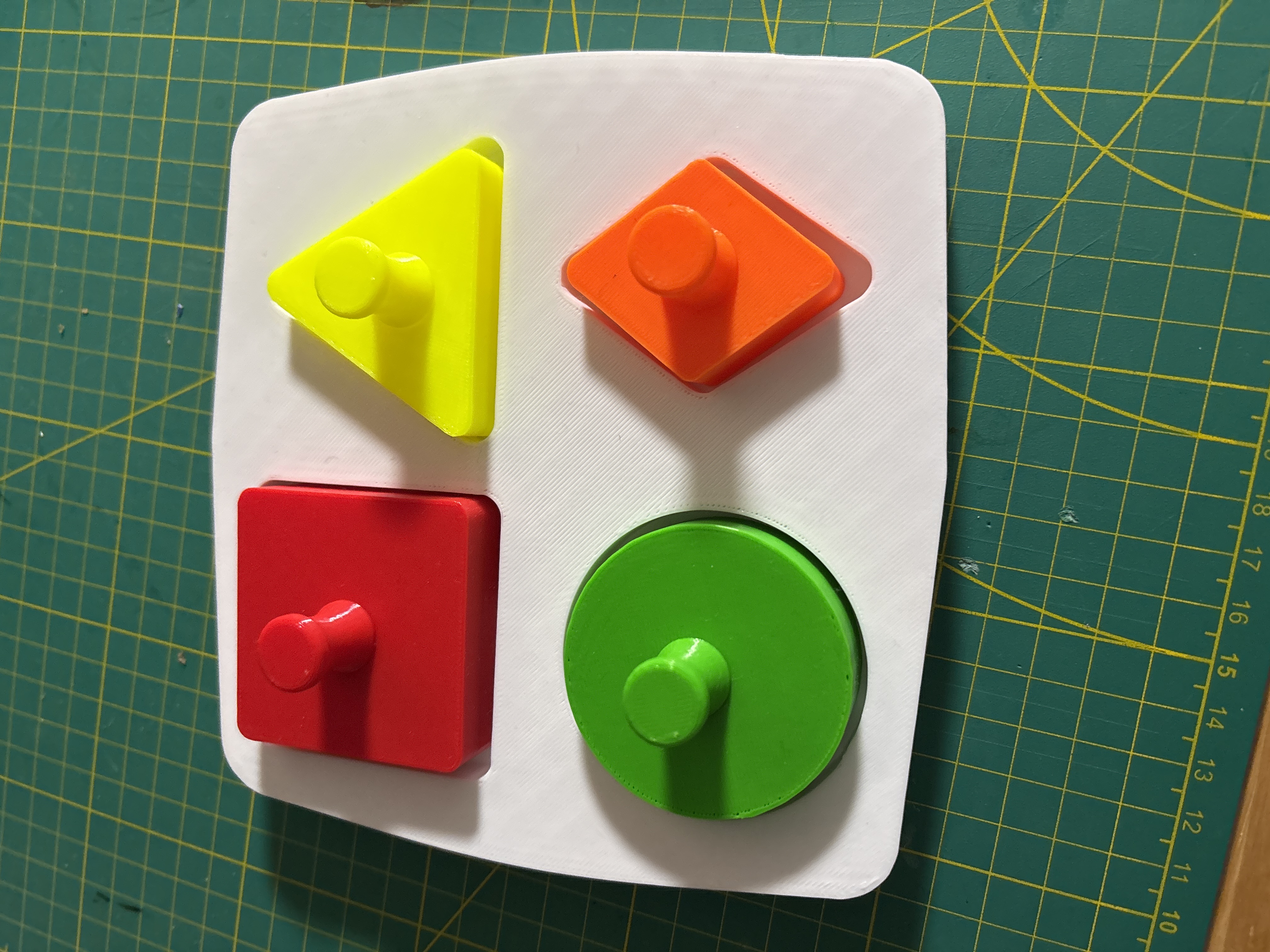 Smaller Shape Board Puzzle for Kids