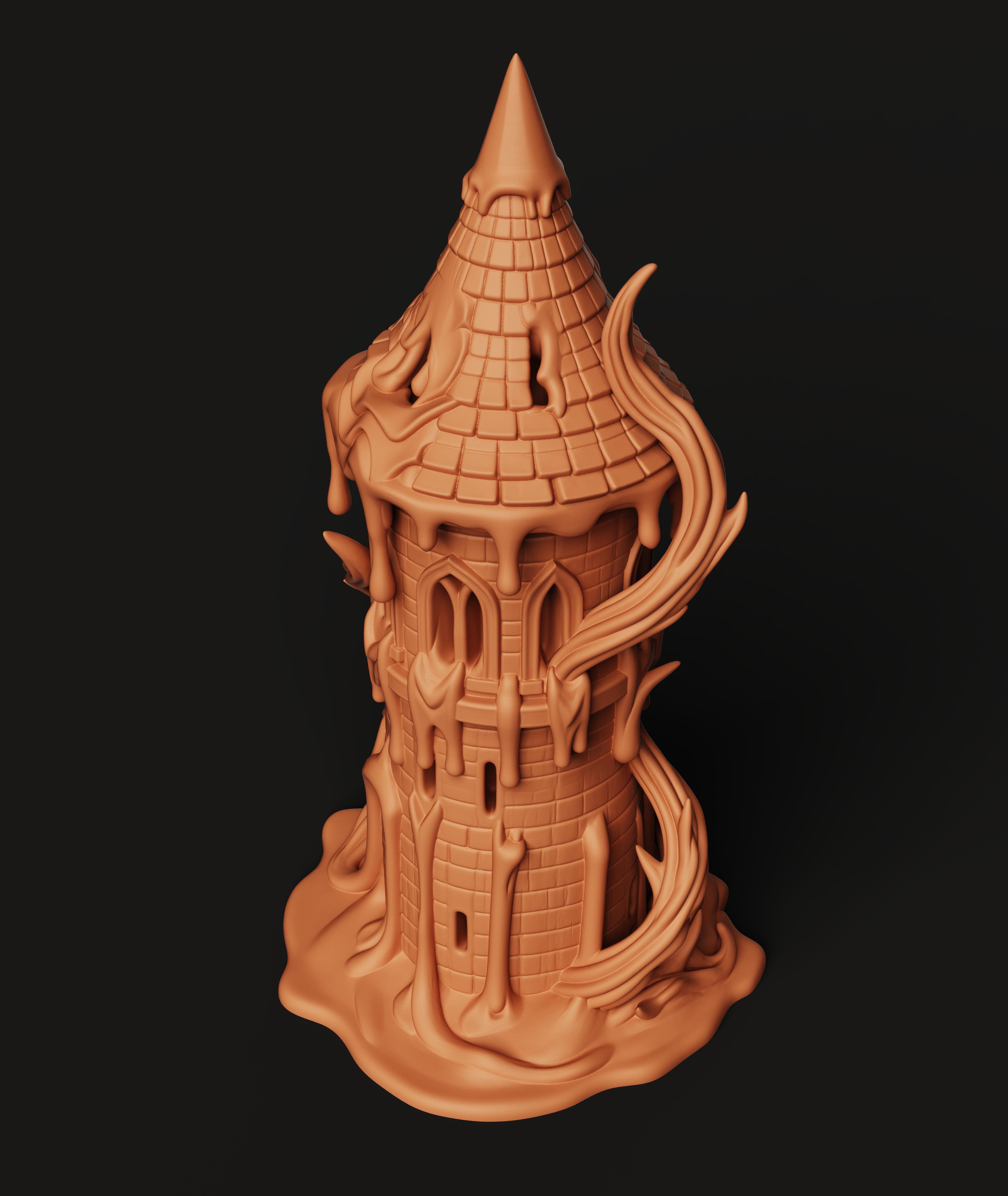 ldritch Horror Tower | Tabletop RPG Scenery — miniatura 4