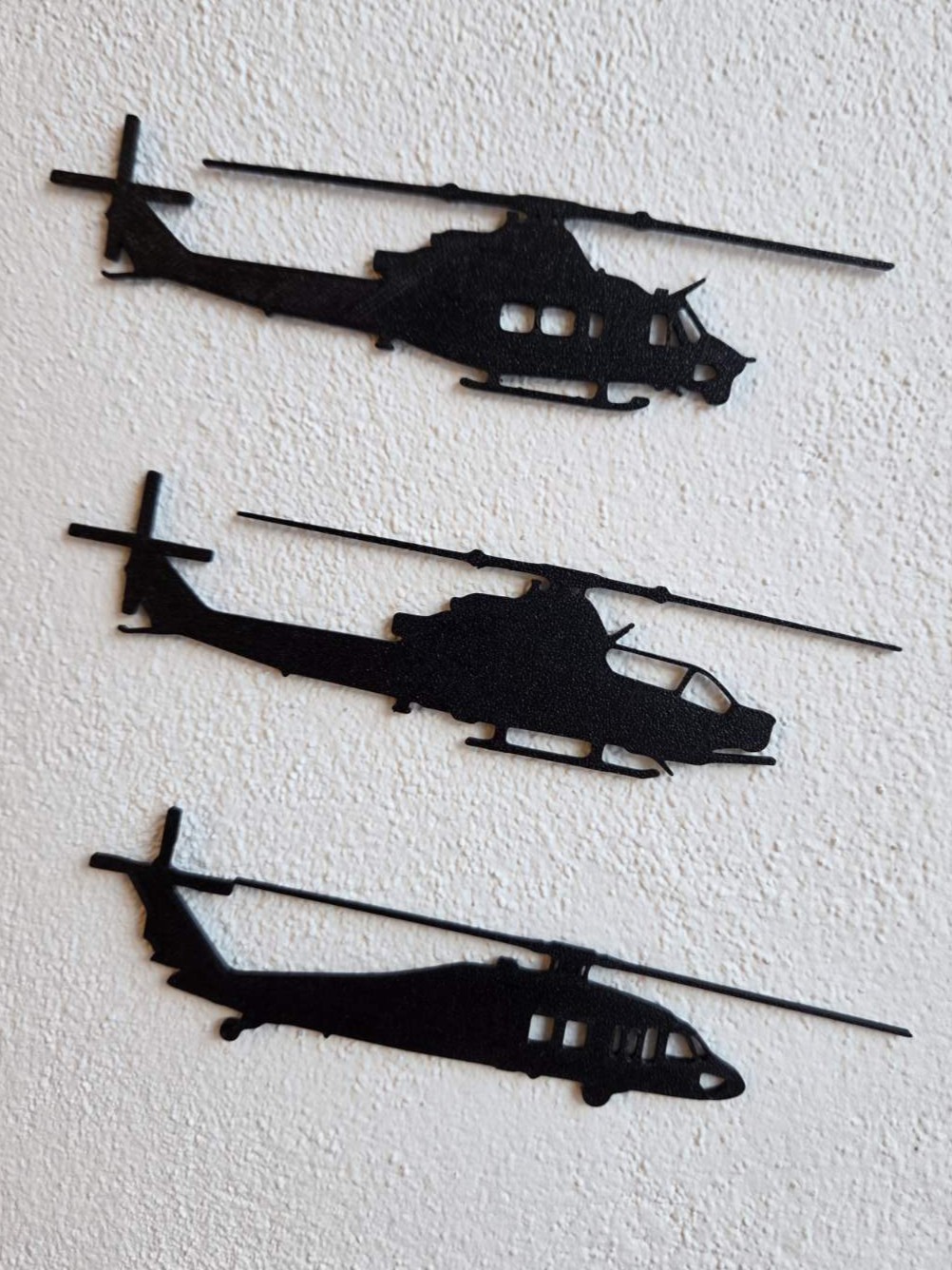 Helicopter UH-60 / AH-1Z / UH-1Y silhouette