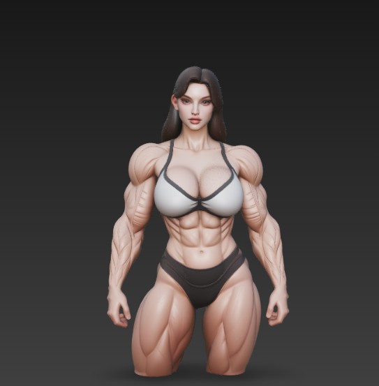 female weightlifter — miniatura 4