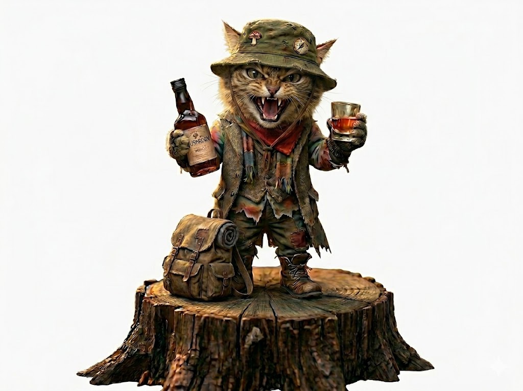 Angry Drunk Cat (Jimmy)