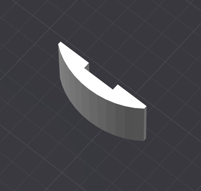 Brick Compatible (78522) Slope 4 x 6 Curved with Cut Out