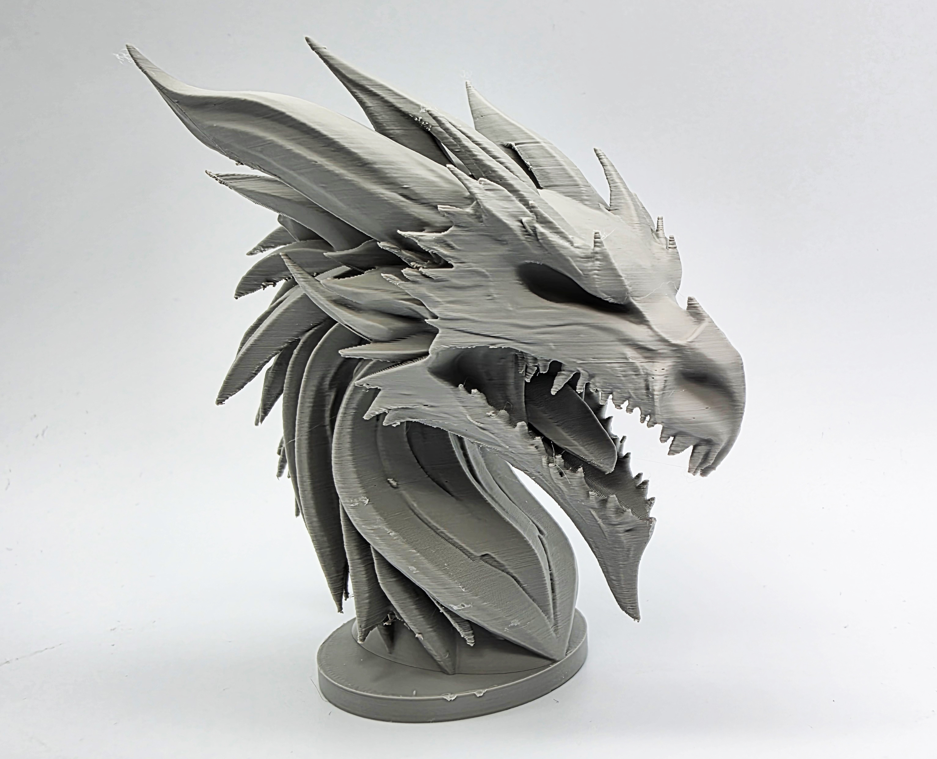 Forest Dragon Bust