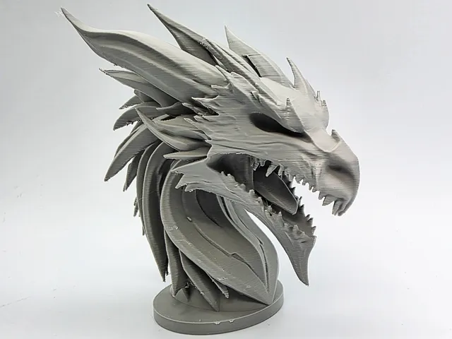Forest Dragon Bust