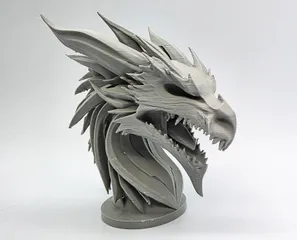 Forest Dragon Bust