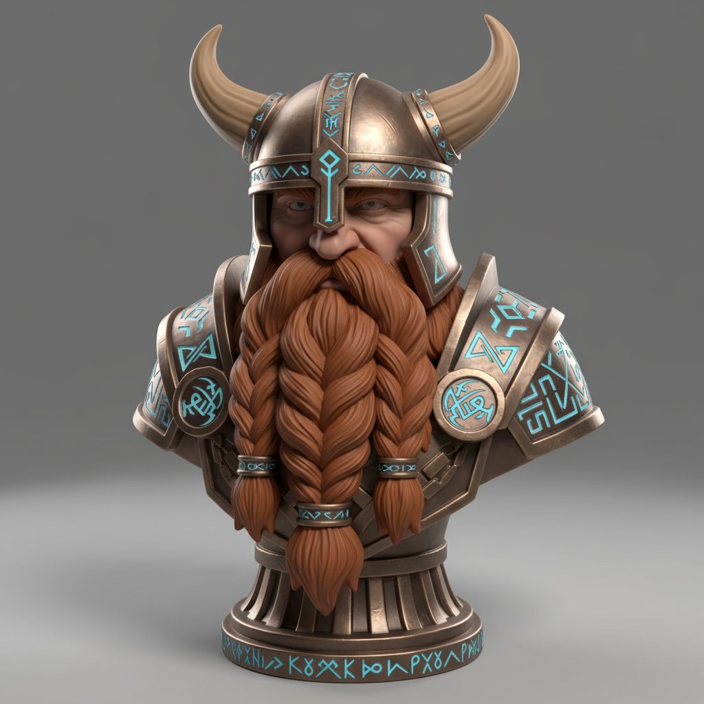 Dwarf Relic Bust
