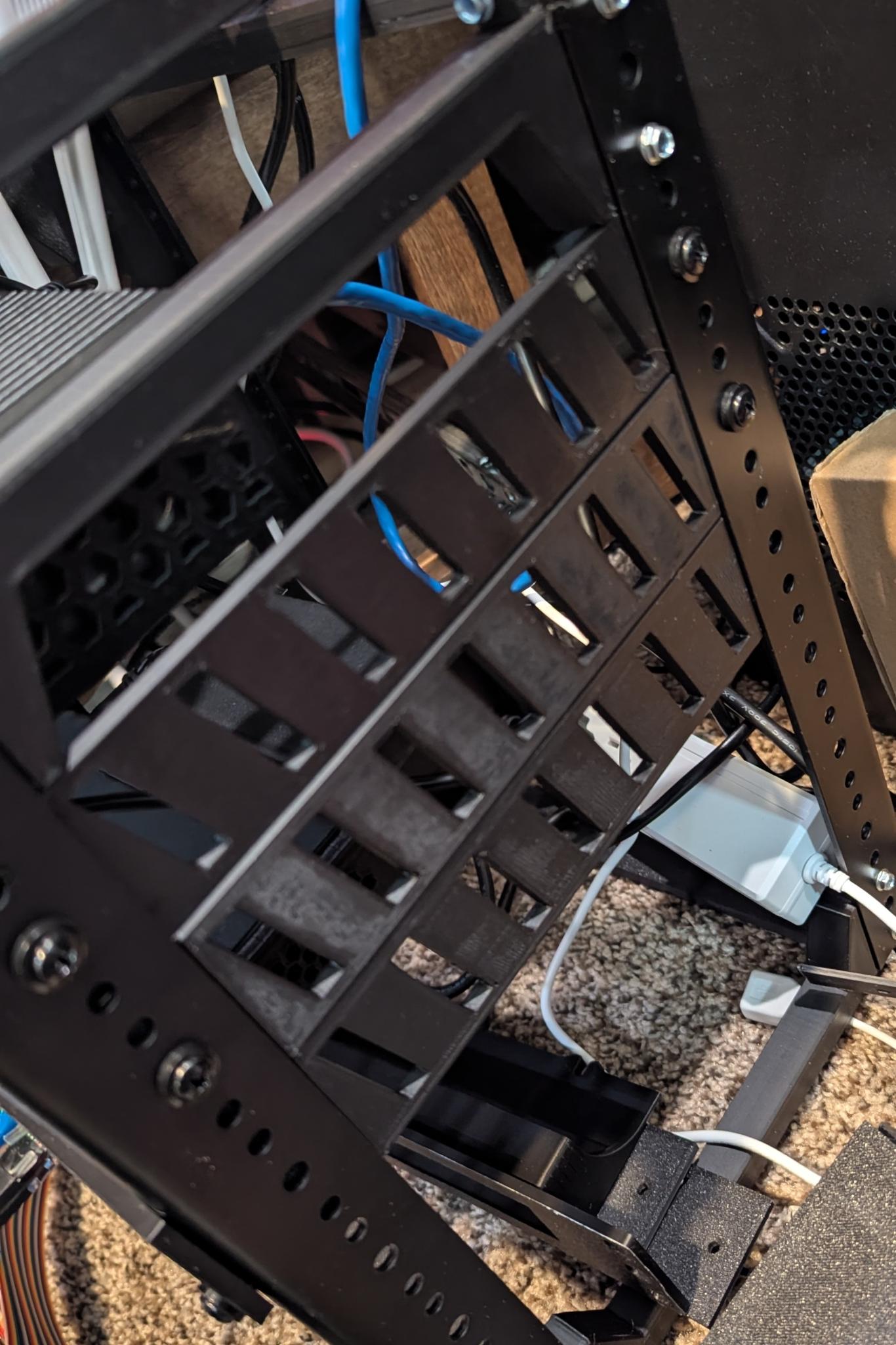 10" server rack side pannel