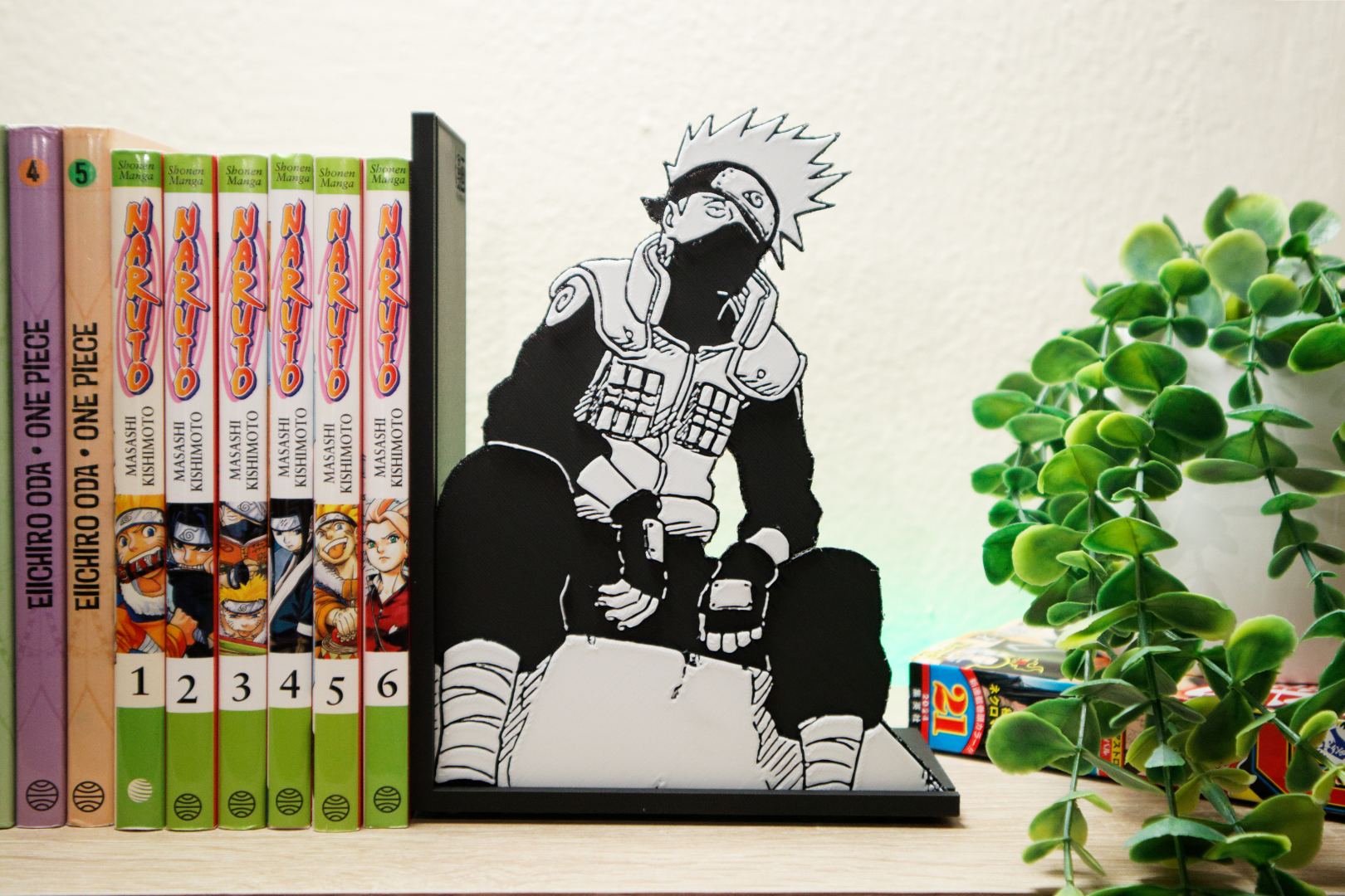 Bookend of Kakashi Hatake | Naruto Fan Art