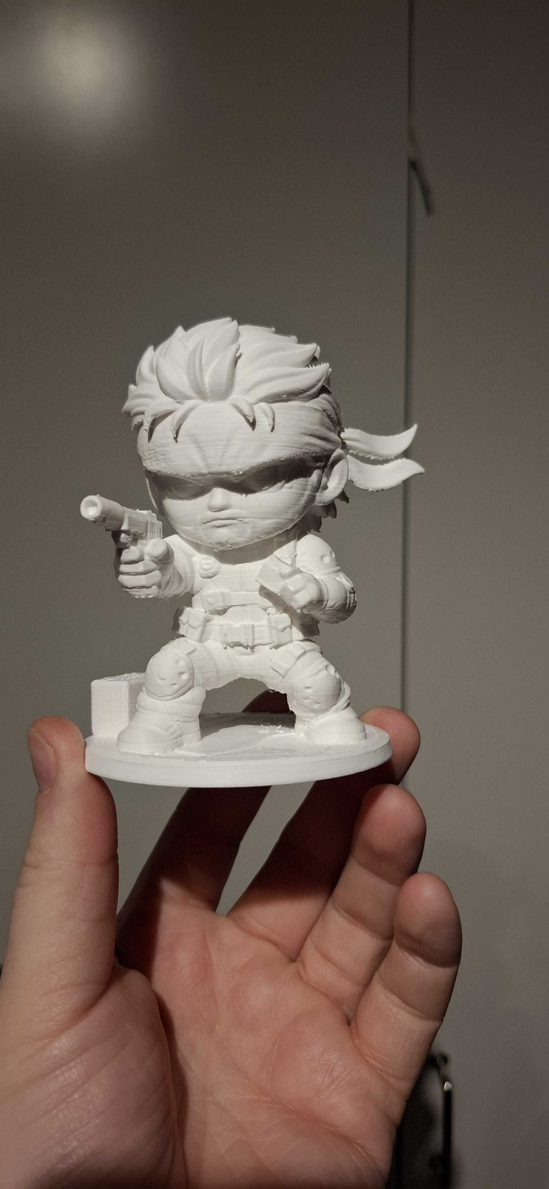 Miniatura 2 do modelo 3D Solid snake Chibi