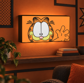 Garfield Waving Cat Light Box