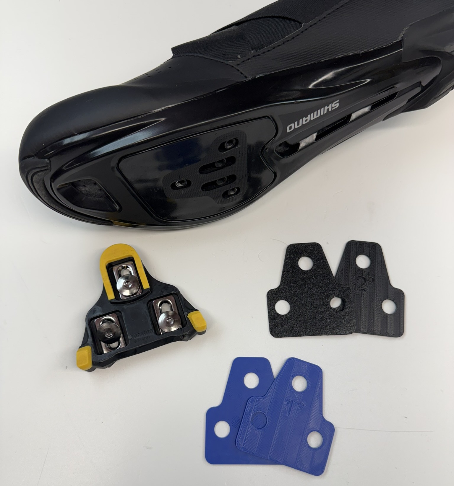 SPD-SL Cycling Cleat Wedges, 1 degree and 2 degree versions