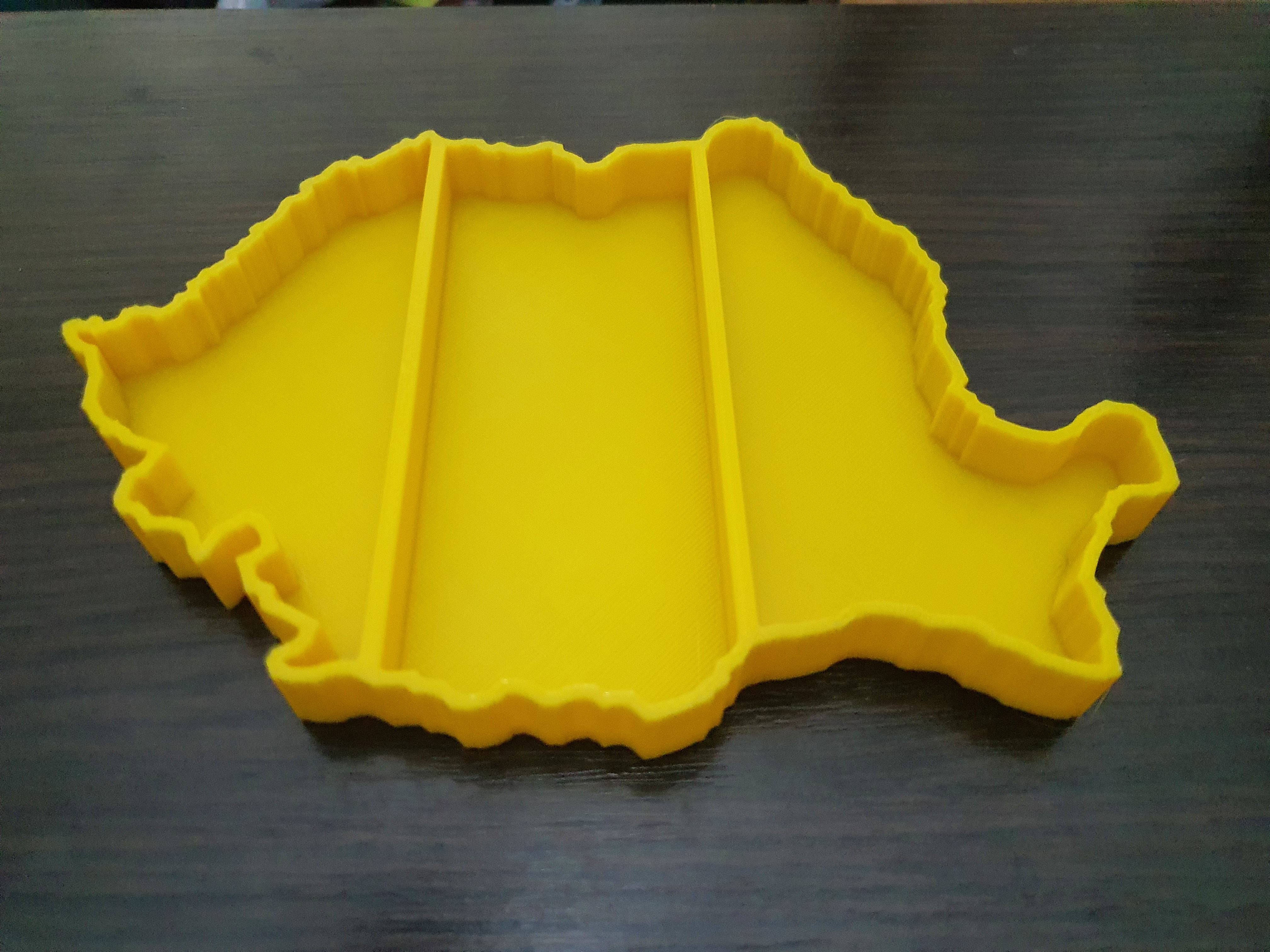 Map of Romania sensory tray