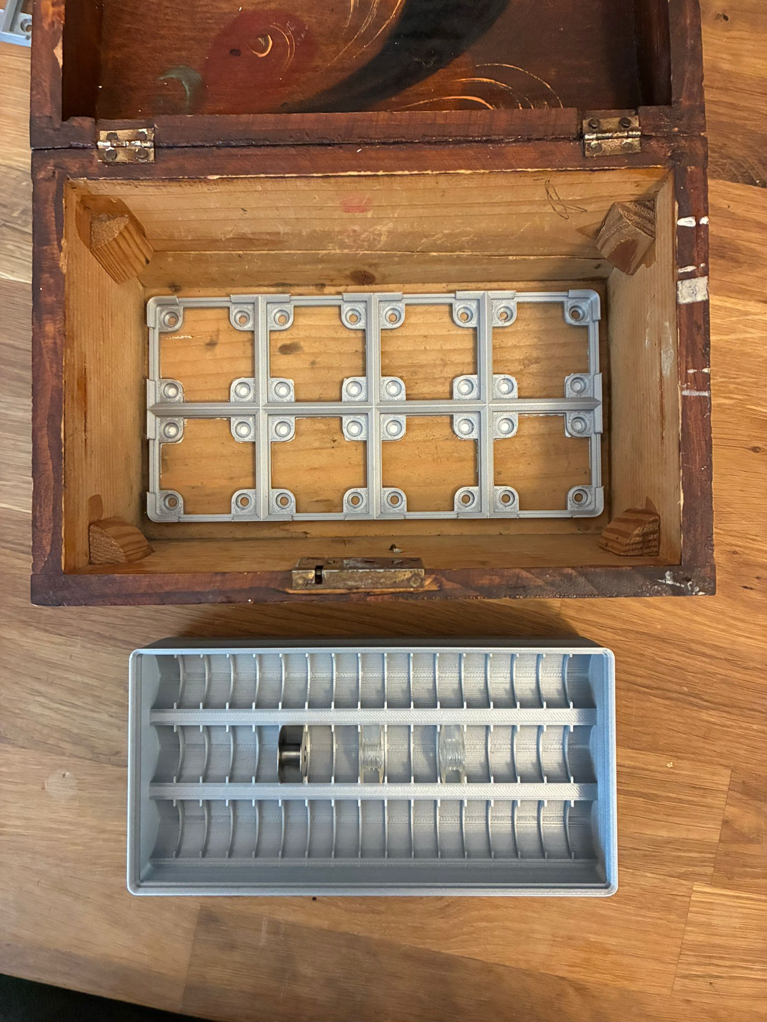 Miniatura 2 do modelo 3D Gridfinity bobbin storage bin
