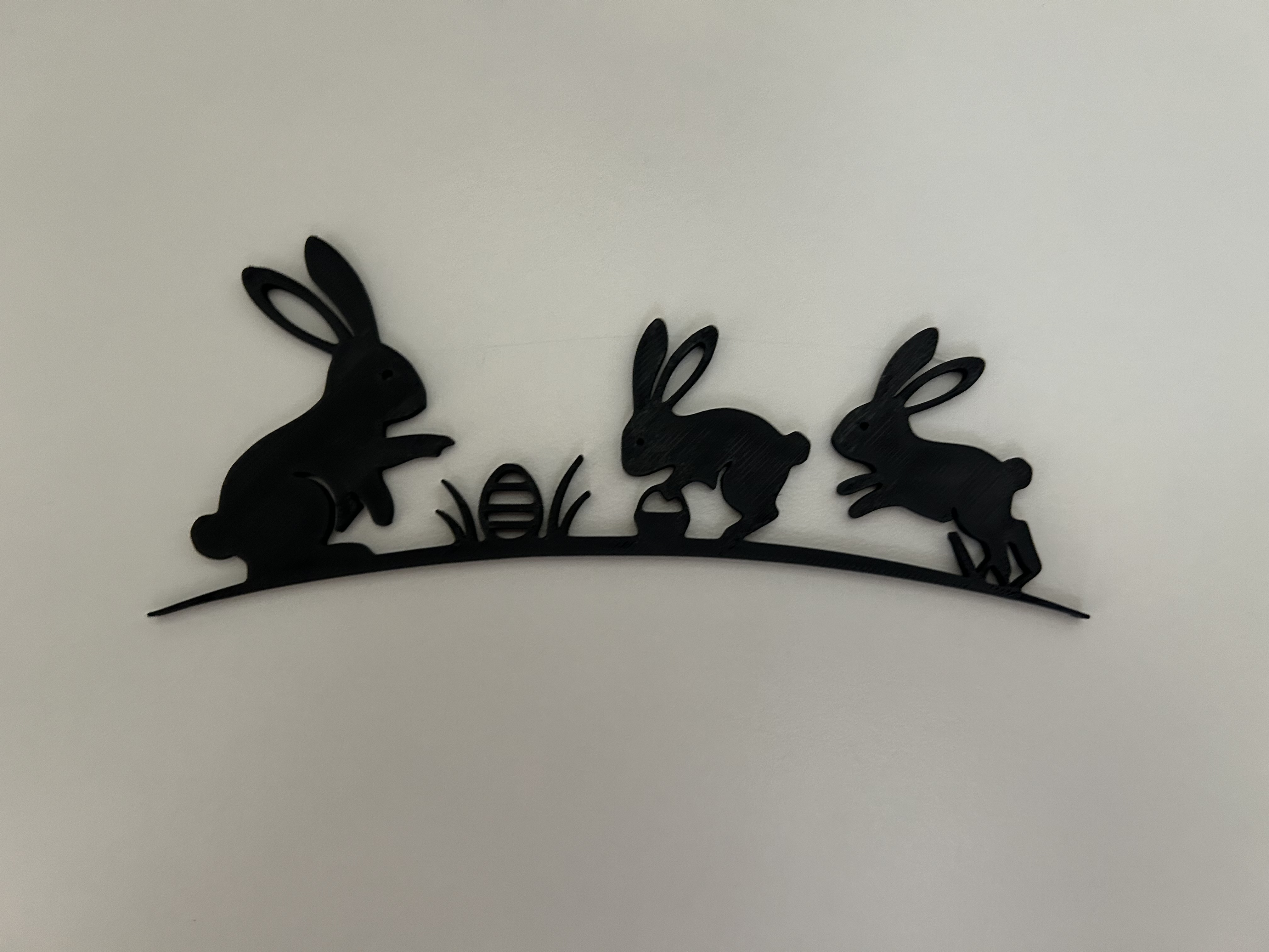 Osterhasenfamilie