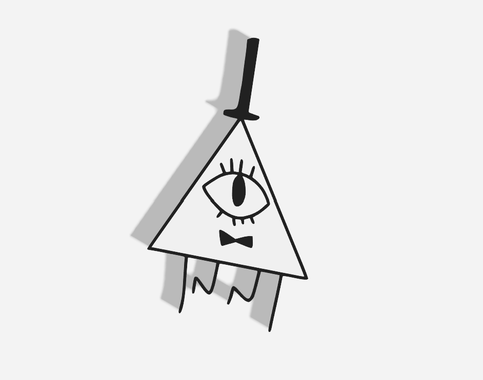 Bill Gravity Falls Decor