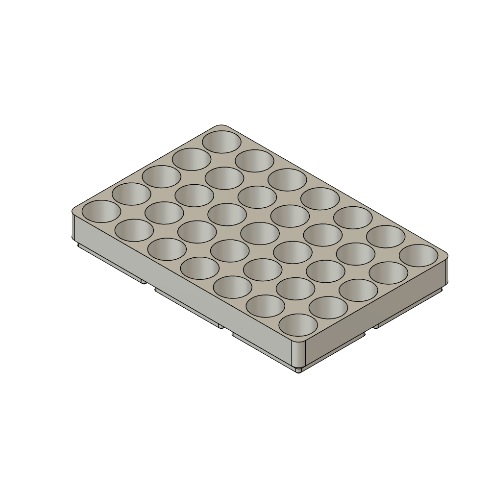 Gridfinity AAA/AA Battery Trays
