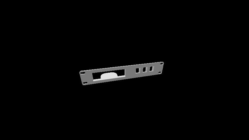 Netgear GS305v3 Rack Mount with 3 keystones
