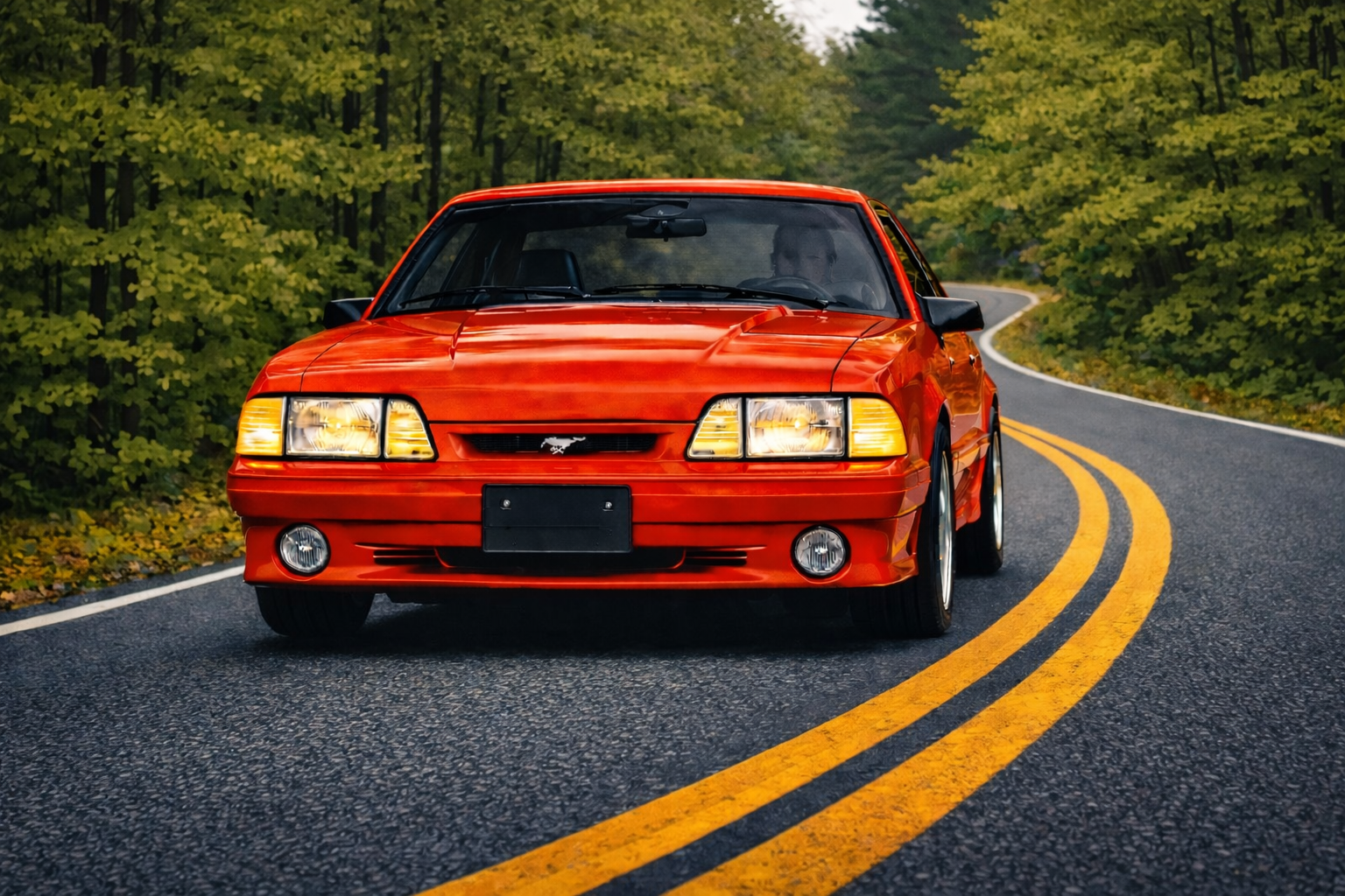 Hueforge - 1993 Ford Mustang Cobra at Tail of the Dragon