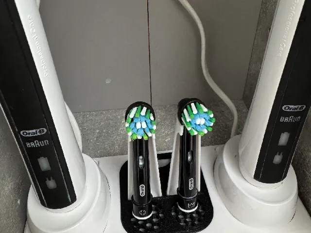 Oral B dual charger and head stand
