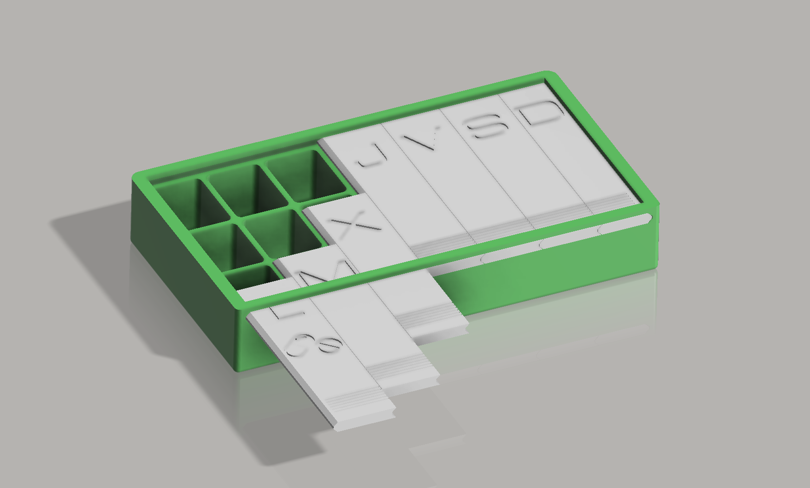 Pastillero semanal modular - weekly pillbox
