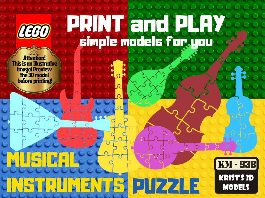 MUSICAL INSTRUMENTS PUZZLE