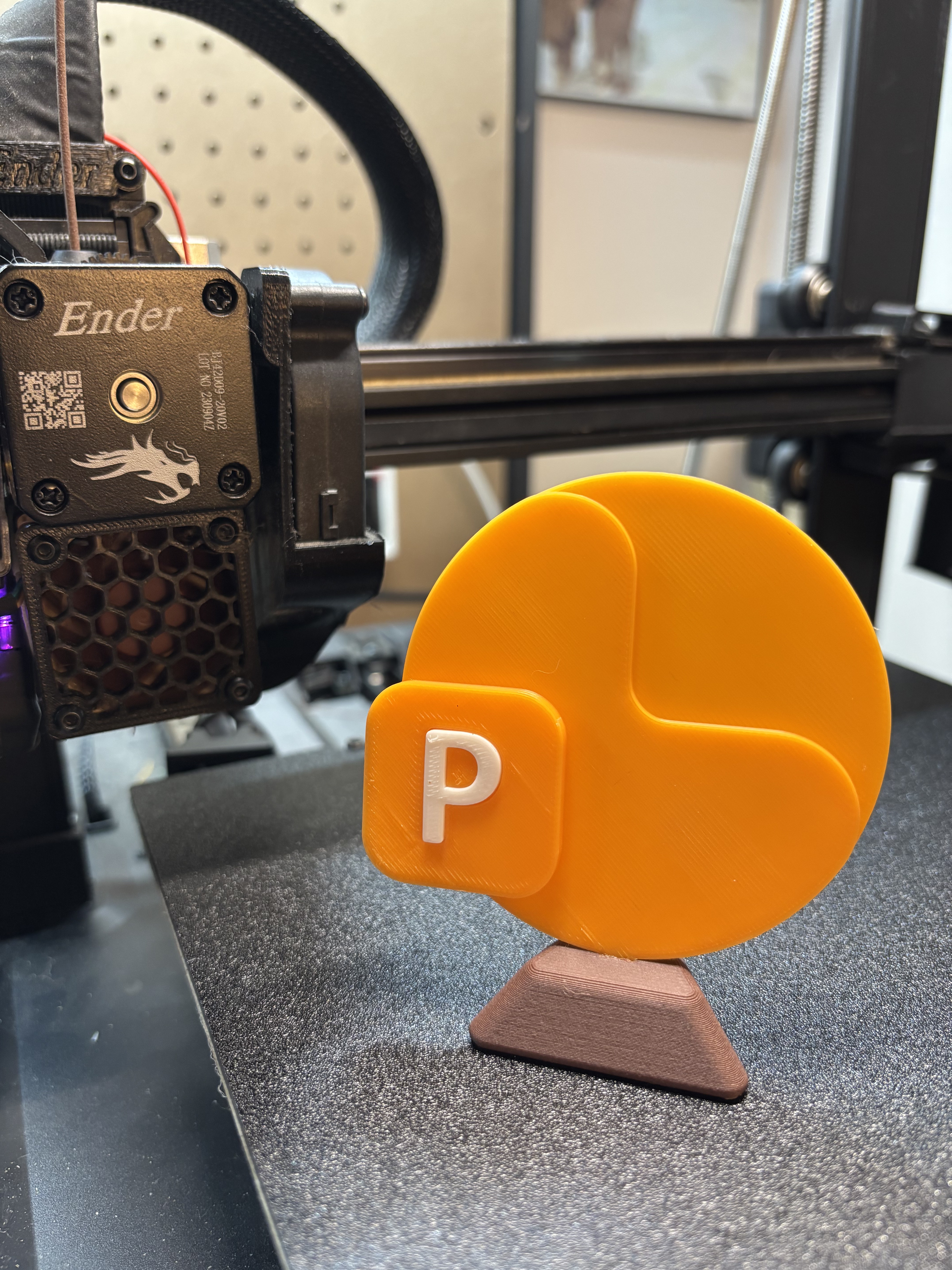 PowerPoint Trophy with Display Base