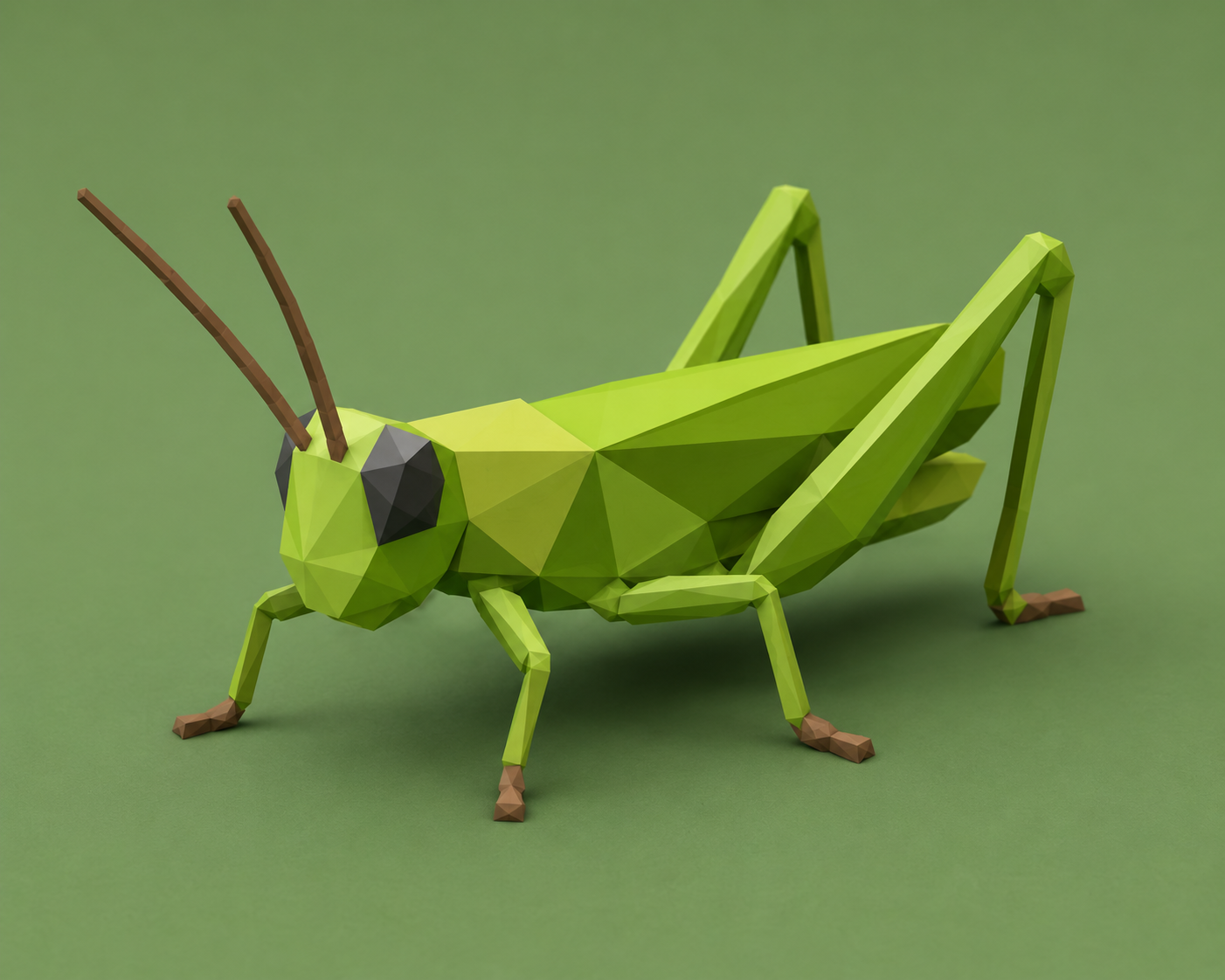 Low Poly Grasshopper
