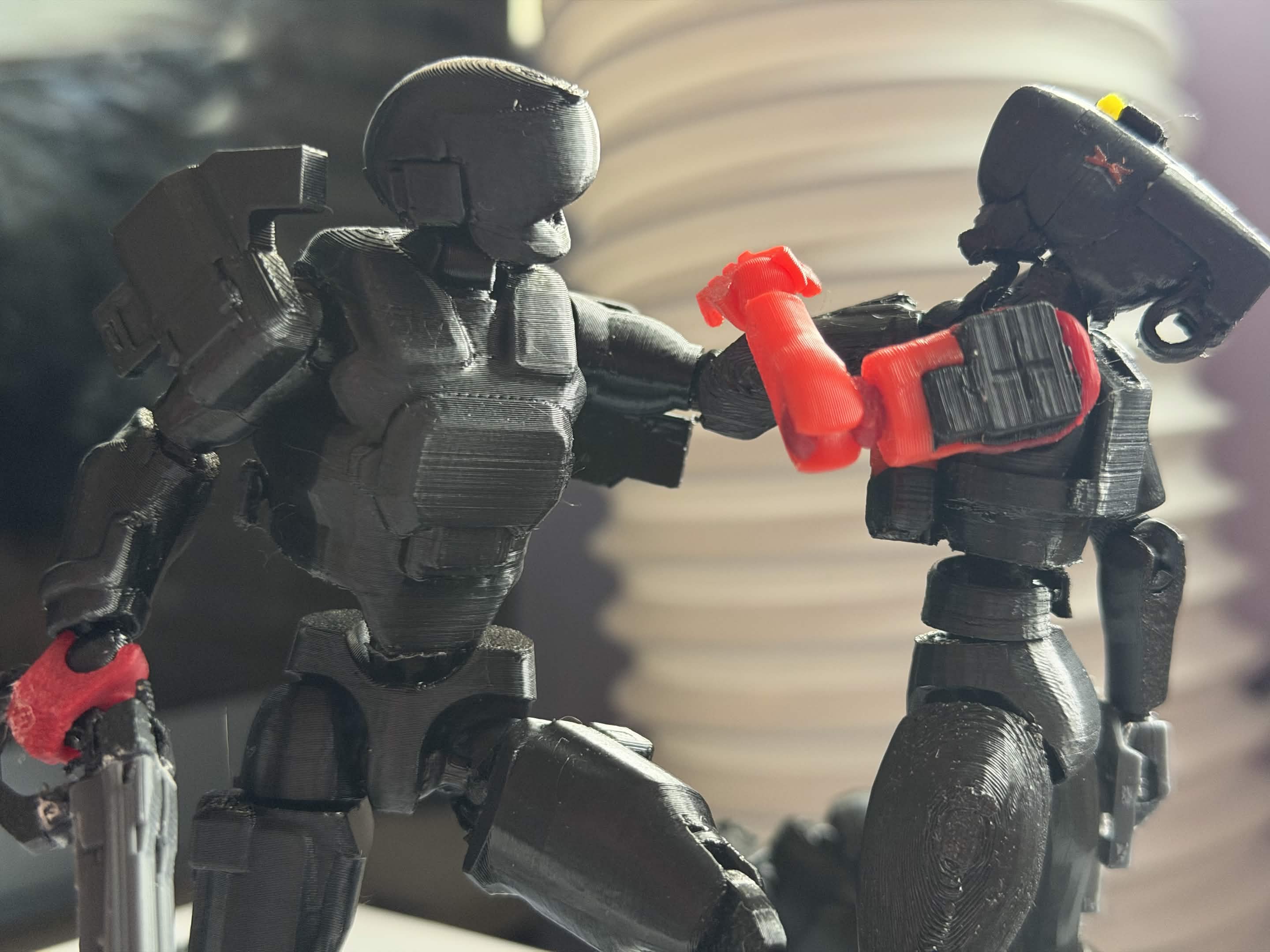 Locus // Destroyer - Printable Jointed Figure (Carbon 13)