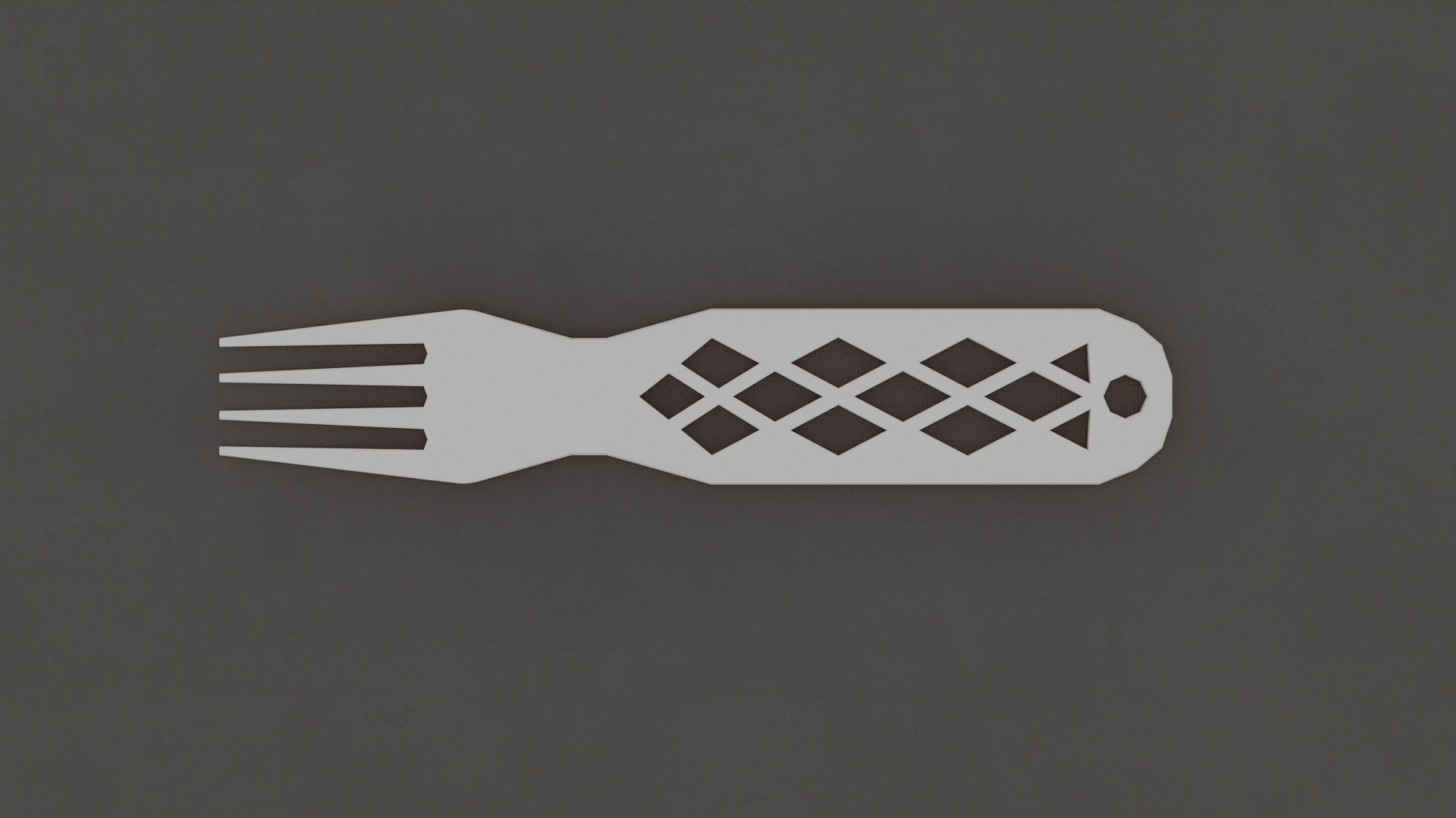 Miniatura 8 do modelo 3D Mini Picnic Fork