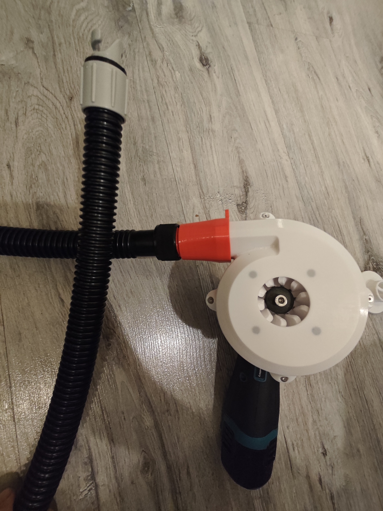 Miniatura 7 do modelo 3D Air pump from small angle grinder