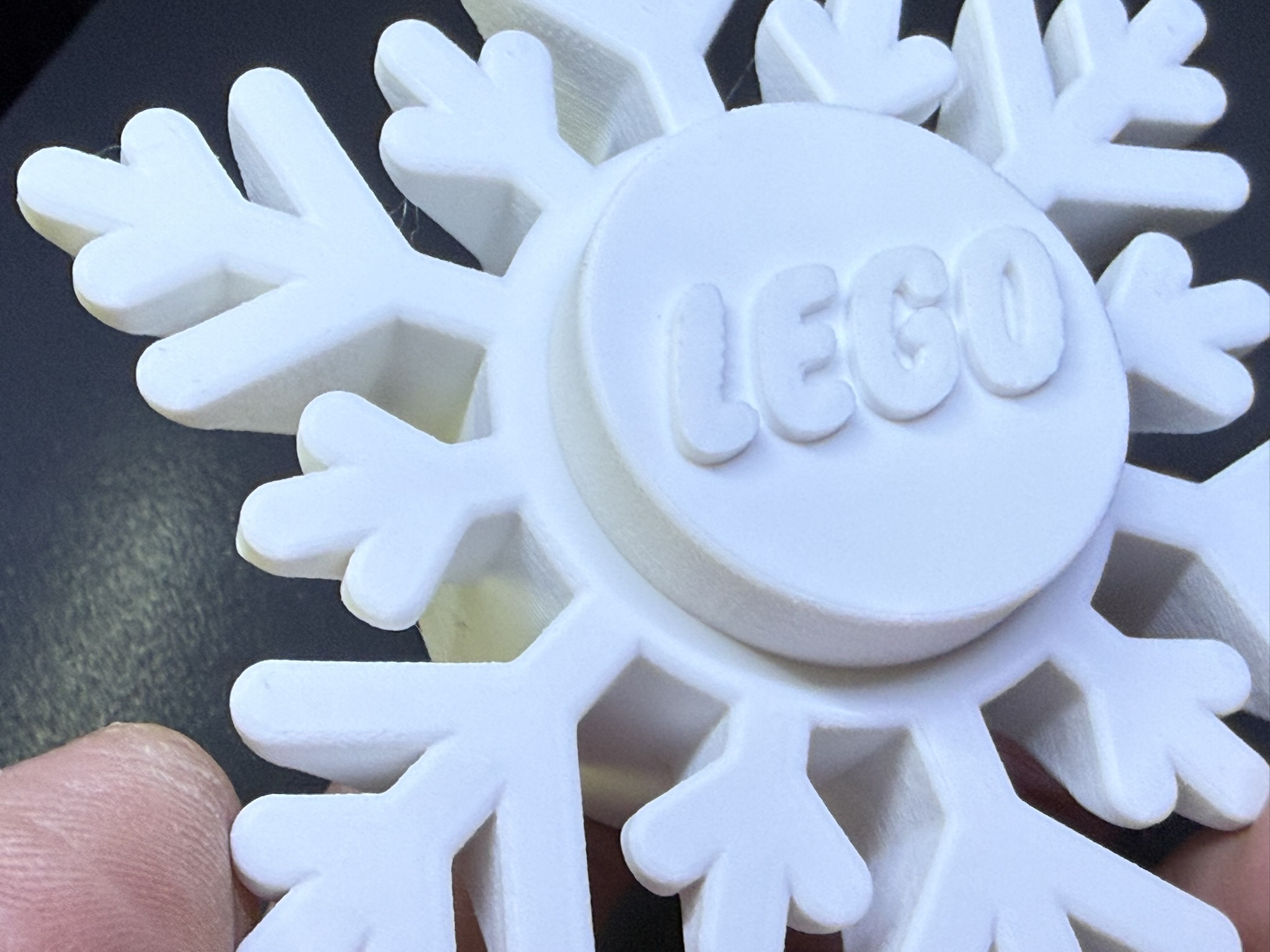 Lego Wreath Snowflake Remix