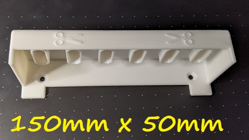 Six Small Scissors Forceps Holder Wall Mount — miniatura 8