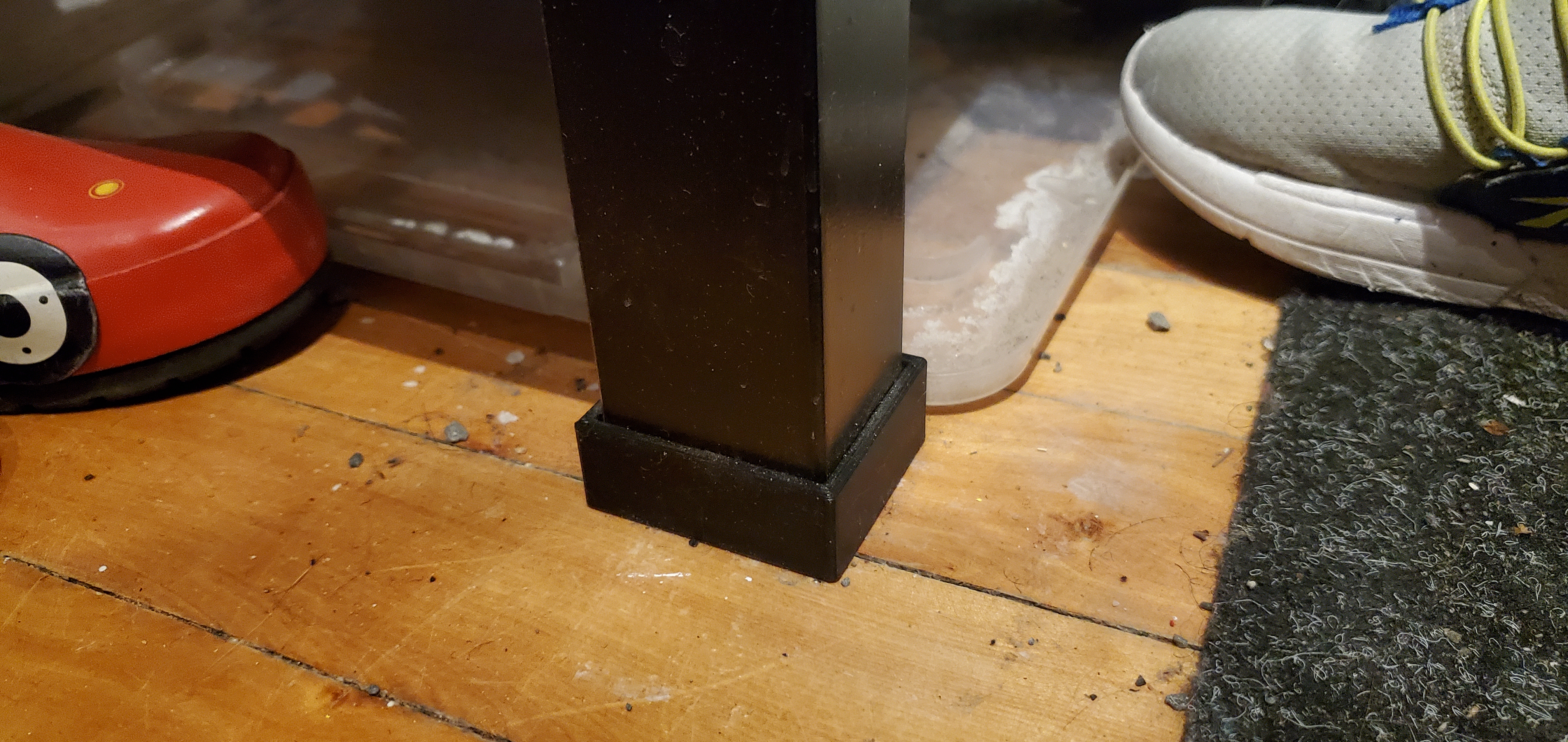 IKEA Hemnes bench leg protector 3D model