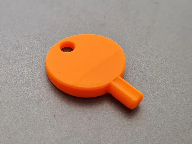Soap dispenser key