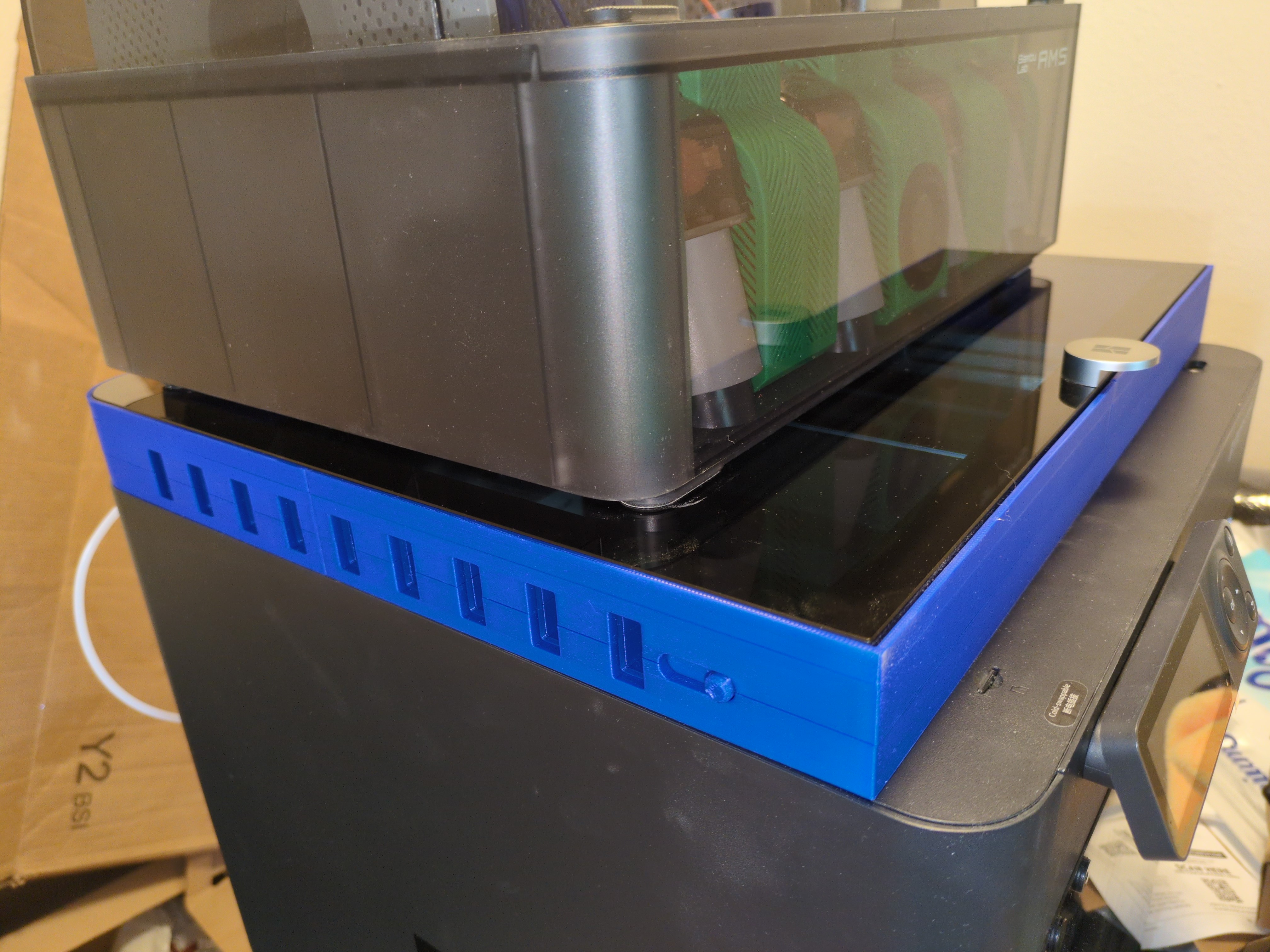 P1S vented glass riser