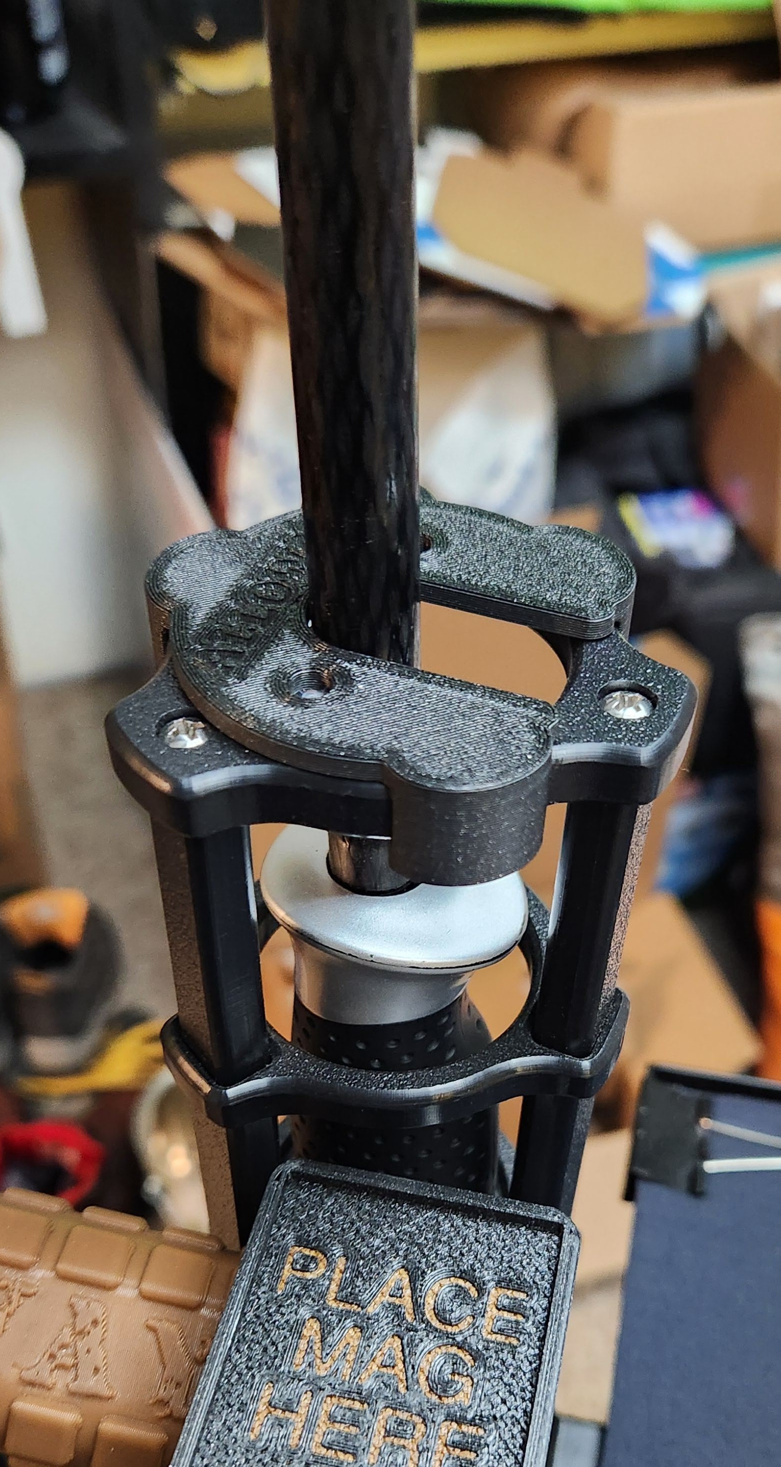 Zuca (or S3 Range Cart) umbrella positioner
