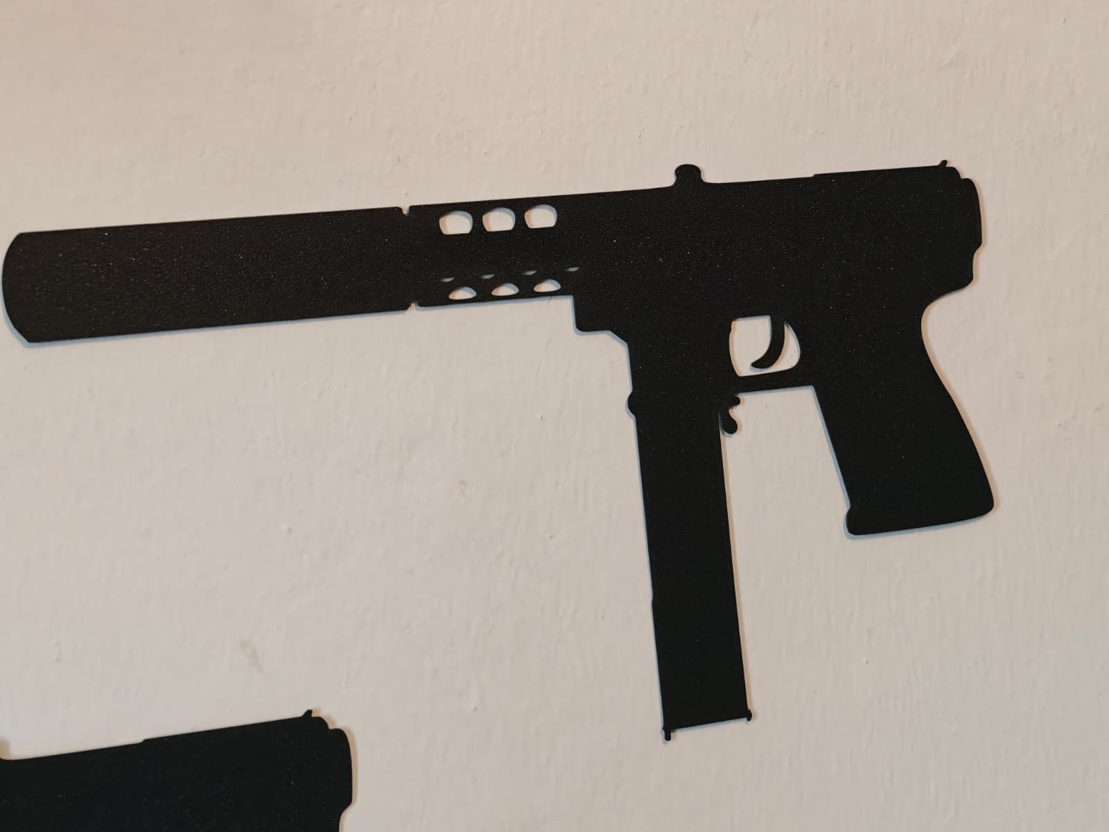 Tec-9 shadow with a suppressor
