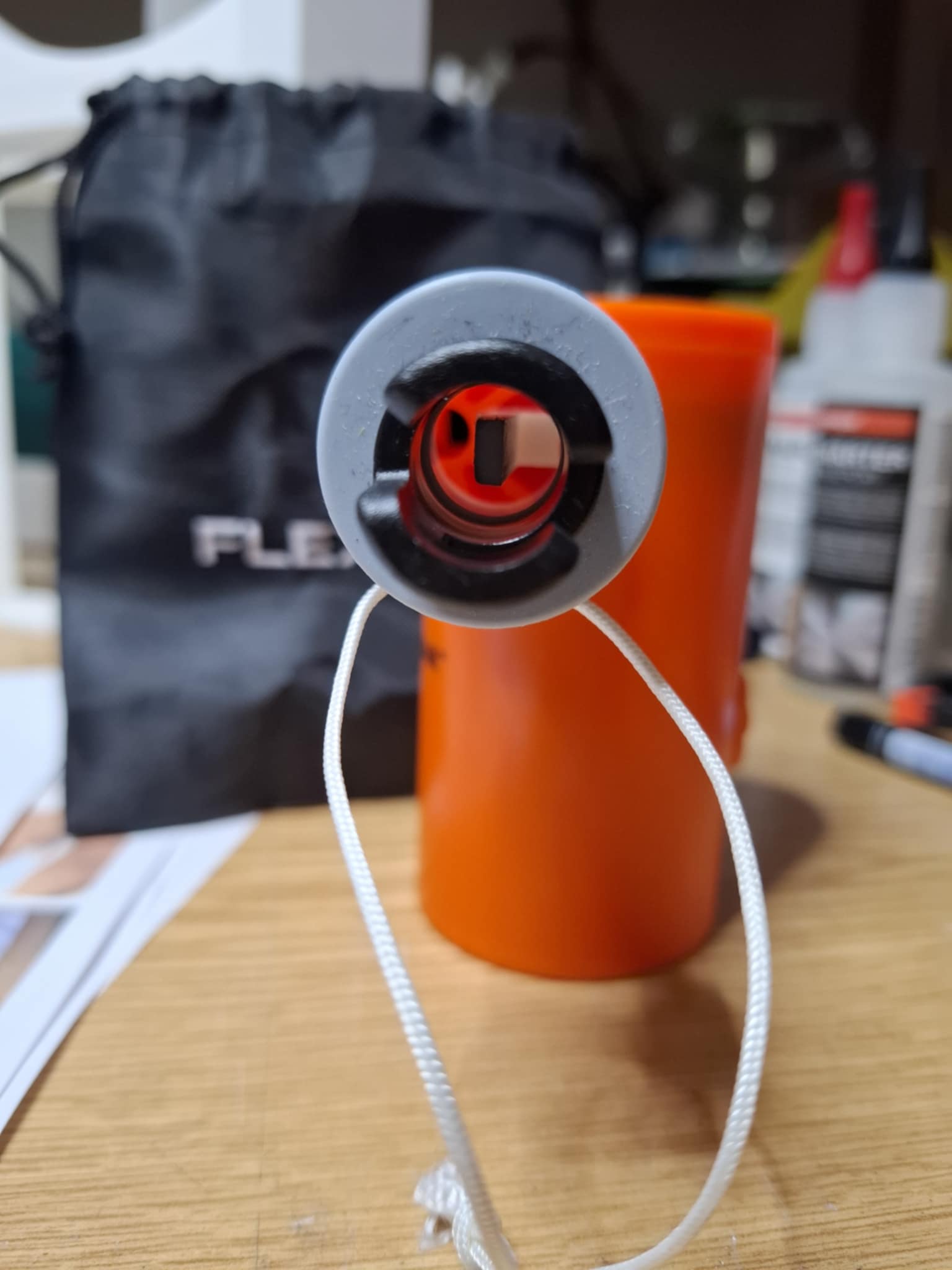 Flextail Evo pump adapter for gumotex