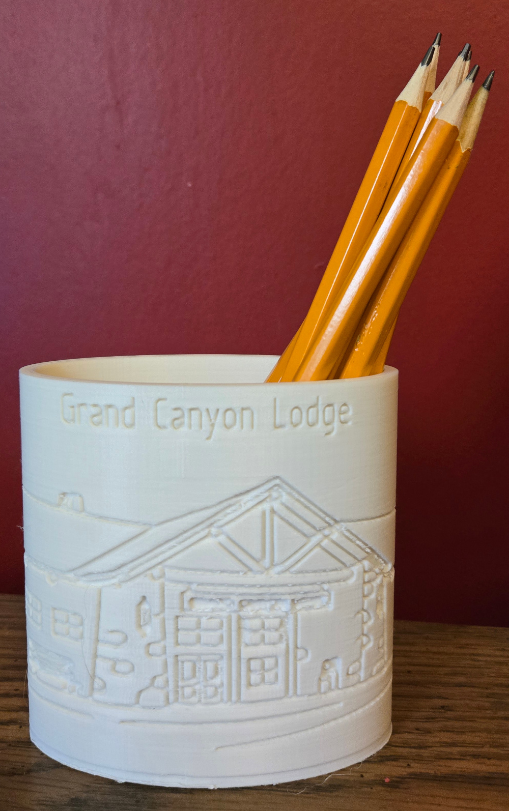 North Rim Grand Canyon Lodge Pen and Pencil Organizer