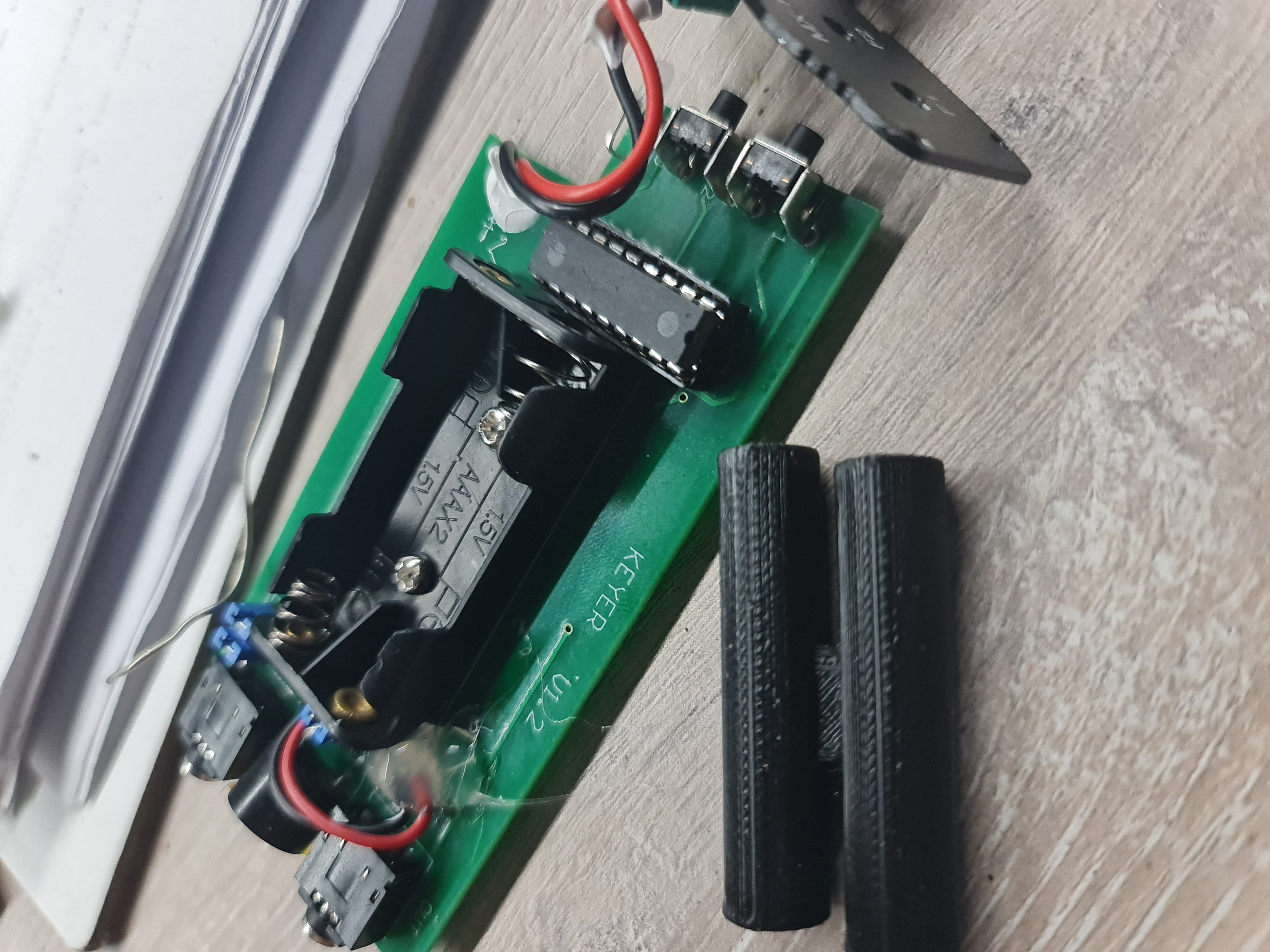 2 x AAA battery dummy conector MX K2 CW KEYER