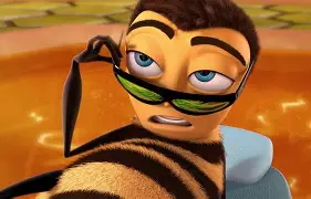 chilling bee from bee movie lithothain